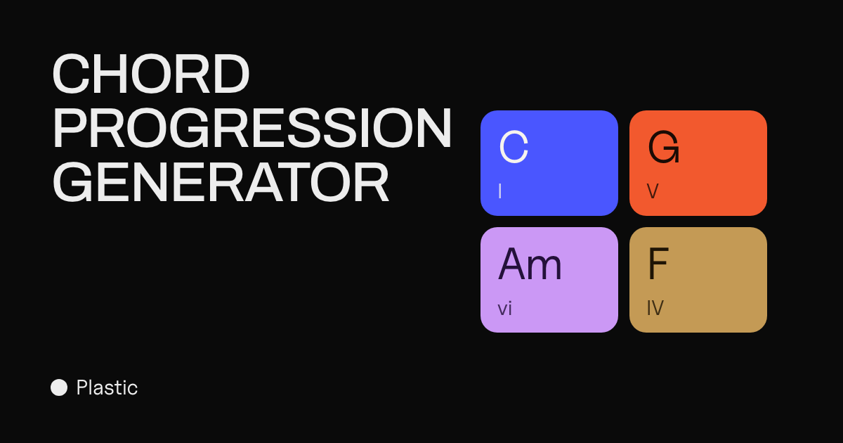 Chord Progression Generator